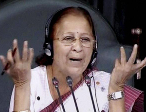 Speaker Sumitra Mahajan